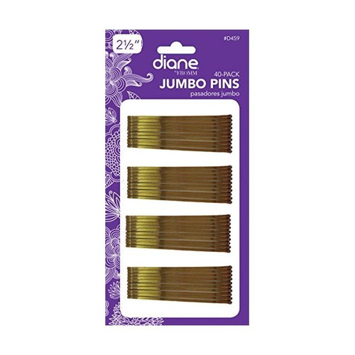 Diane Jumbo Bob Pins, Bronce, 40 / Tarjeta