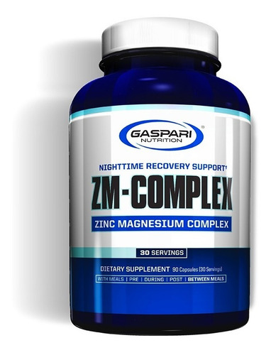 Complexo Zma Gaspari Nutrition 90 cápsulas de zinco/magnésio/Vit B6