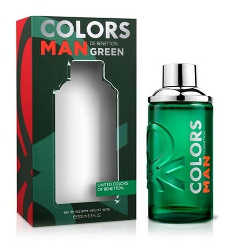 Benetton Colors Man Green Edt 200ml