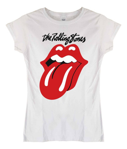 Polera Mujer The Rolling Stones Tongue Rock Abominatron