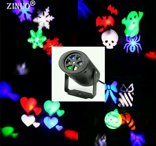 Proyector Led Navidad Y Halloween