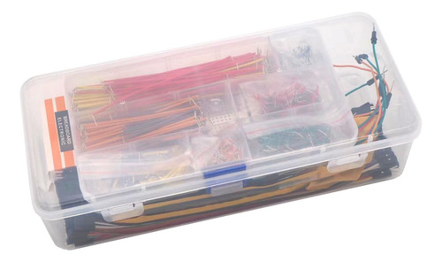 Kit De Proyecto Arduino Eloogaa 3pcs 830 Puntos De Empalme,