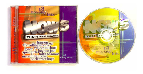 Now Thats What I Call Music 5 (18 Non-stop Hits) Cd 1997 Emi