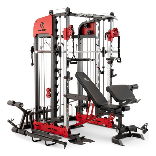 Jaula Smith Pro Marcy Deluxe Home Gym System Sm-7553