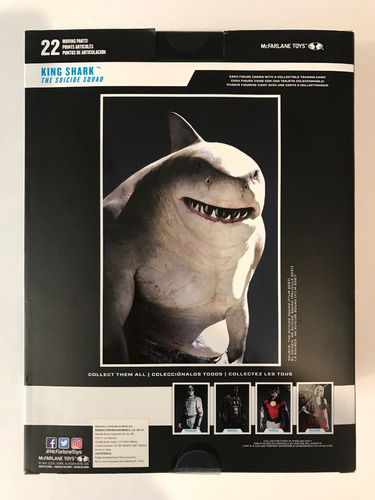 King Shark Dc Multiverse Mcfarlane Gold Label Suicide Squad (Usado)
