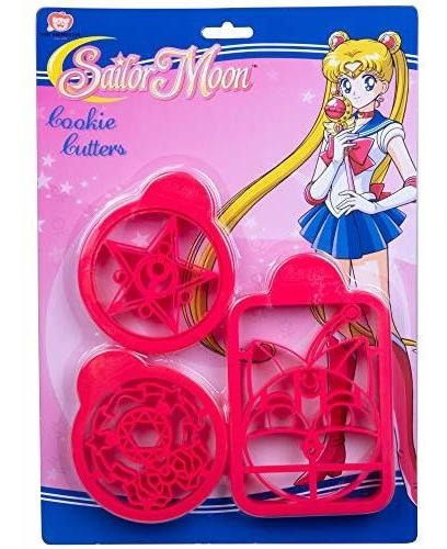 Cocina Sailor Moon Cortador Galleta 3 Repuesto Broche