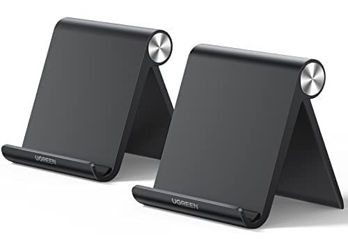 Ugreen 2 Packs Cell Phone Stand For Desk Adjustable Hcvpj