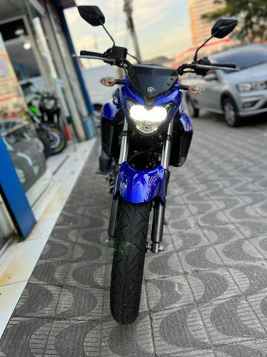 Imagem 4 de 14 de Yamaha Fz 25 Fazer 250 Flex Abs 2021 Azul Impecável