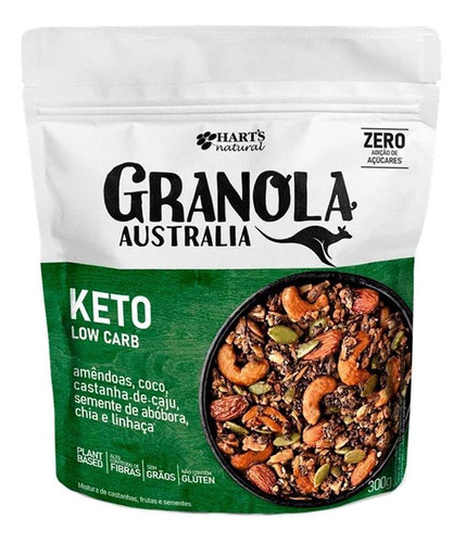Granola Keto Australia Hart's Natural 300g