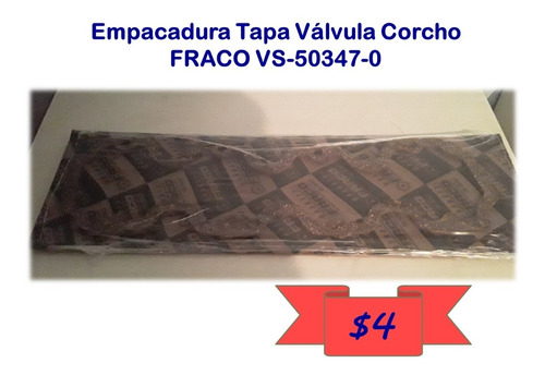 Empacadura Tapa Valvula Corcho Fraco Corsa 1.3 1.4 1.6