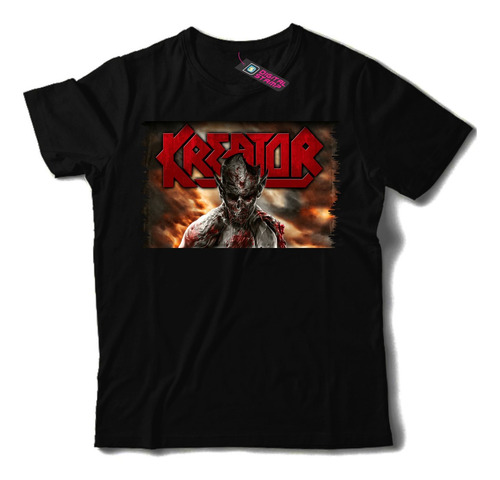 Remera Kreator Banda Trash Metal T831 Dtg Premium