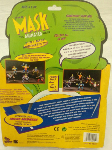 Figura La Mascara Serie Animada De Los 90s