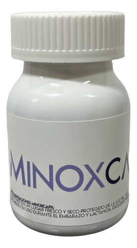 Minoxcapx Crecimiento Capilar Minoxidil 5mg, 60 Capsulas