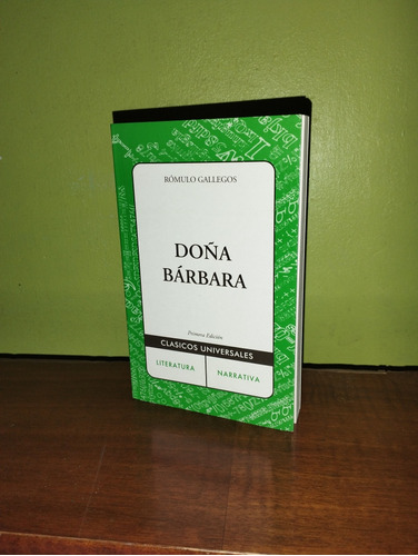 Libro, Doña Bárbara - Romulo Gallegos