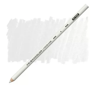 3 Lápis Prismacolor Premier White Pc938 Branco Avulso