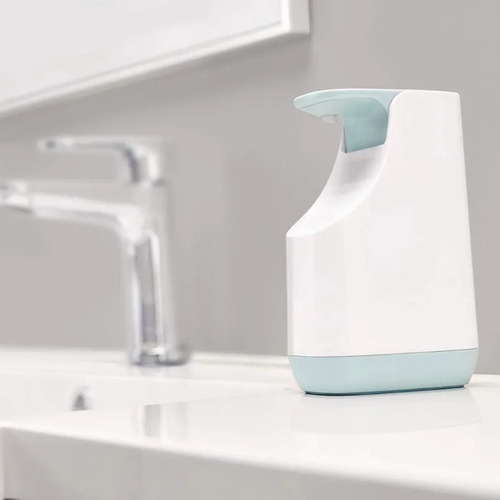 Dispensador Compratodo shop Jabonera Hotel Bar Shampoo Gel Antibacteriano Loção Elegante Minimalista Compacto Manos Limpieza Higiene Rellenable Fregadero Lavabo Dosador cor neutro
