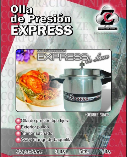 Olla De Presión Express 5 Litros