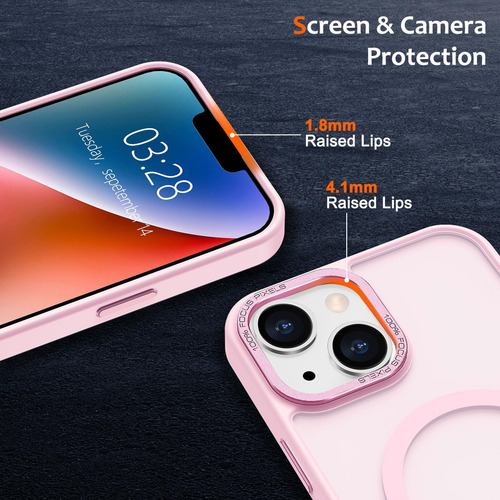 Funda Anuck Para iPhone 14 Plus Magnetic Telehip Magnetic