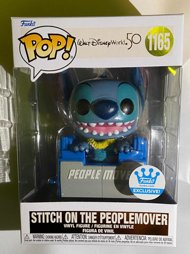 Funko Pop Stitch On The Peoplemover Exclusivo Funkoshop