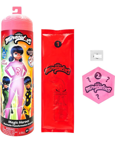 Miraculous Muñeca Marinette Color Reveal Sorpresa 2023