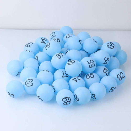 100 Bolas Numeradas 1-100 Pelotas De Lotería, Pelotas De Ten