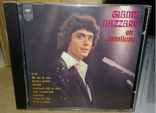 Gianni Nazzaro - En Castellano Cd Bajado De Lp Vinilo Kktu 