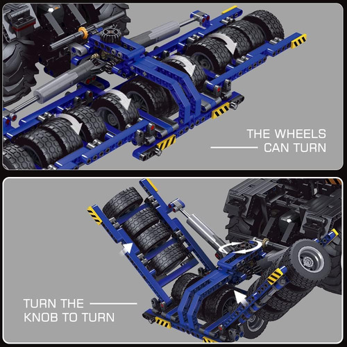 Mould King Juego De Construcción De Tractor A Control Remoto