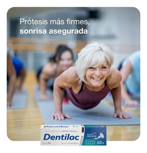 Bernabó Dentilac Adhesivo Para Prótesis Dentales Menta X60 G