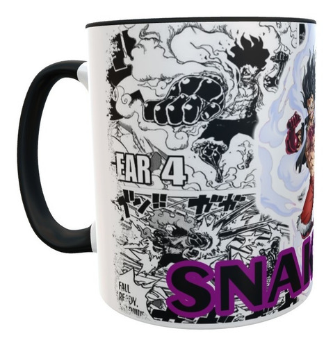 Taza Luffy One Piece - Snakeman Negra