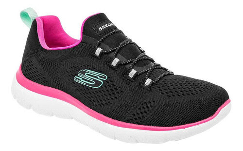 Tenis Mujer Skechers 149523bkhp Negro 111-019