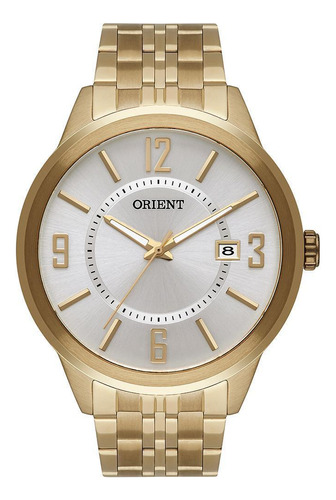 Relógio Orient Eternal Masculino Analógico Mgss1223 Dourado