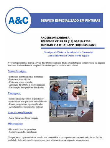 Pinturas Residênciais E Comerciais