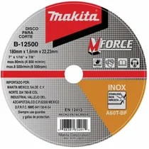 Comprar Disco Corte Acero Inox 7x1.6mmx7\u002F8 Makita B-12500