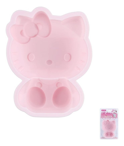 Hello Kitty Molde Para Tartas Silicona Antiadherente 4 Pulga