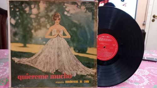 Romanticos De Cuba Quiereme Mucho Lp Vinilo Ex