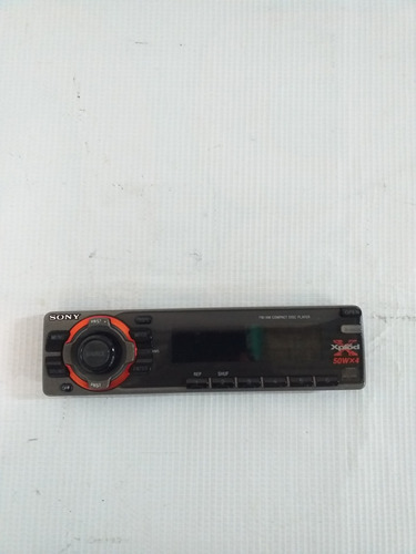 Caratula Auto Estereo Sony Xplod Cdx 400x (Usado)