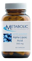 Comprar Alpha Lipoic Acid 300 Mg 100cap, Metabolic Maintenance,