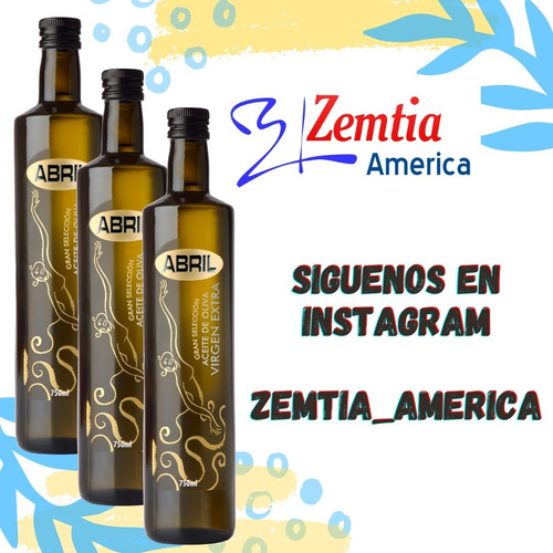 Caja De Aceite De Oliva Extra Virgen - Abril
