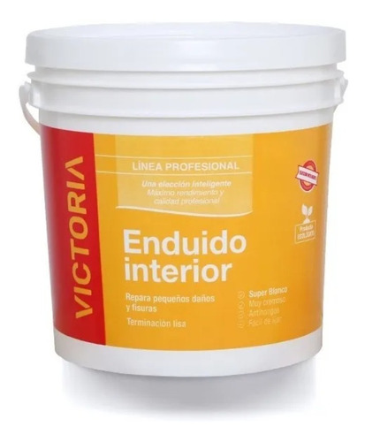 Enduido Int Cremoso Anti Hongo X 4 L Victoria Dimensión Colo