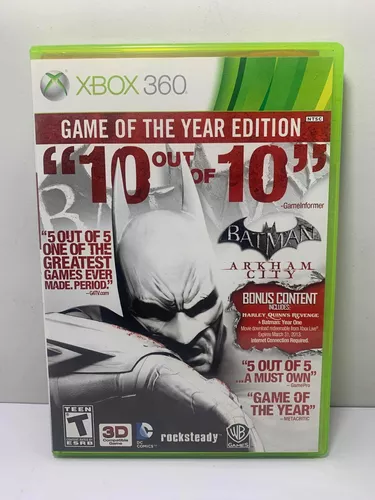 Batman: Arkham City Game of the Year Edition - Xbox 360