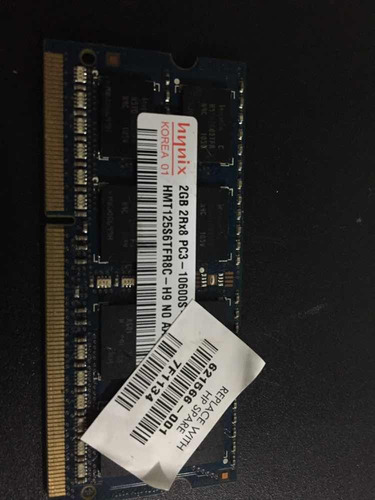 Memoria Ddr3 2gb Para Portatil