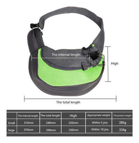 Bolsa De Transporte Para Animais De Estimação Em Malha