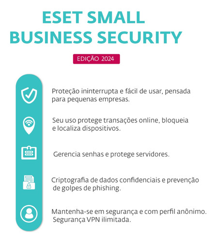 Antivirus Eset® Small Business Security 10 Dispositivos