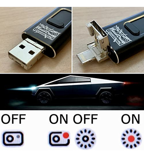Plaiddrive Tesla Dashcam Y Sentry Mode Usb Flash Drive (64