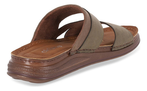 Sandalia Casual Hombre Color Verde 735-09