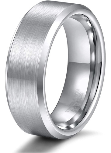 Trumium 4mm 6mm 8mm Tungsten Wedding Band Ring For Men Women