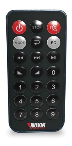 Imagen 4 de 9 de Amplificador 7 Canales Usb Bluetooth Efectos 400w Novik