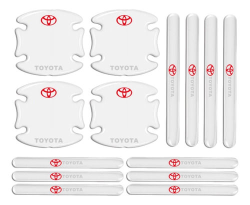 Toyota Protector Contra Rayones Para Manija Puerta14 Piezas