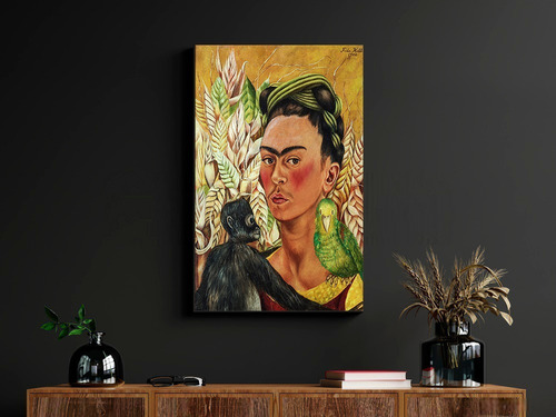 Imagen 3 de 7 de Autorretrato Frida Kahlo -resolución 4k/uhd60x95