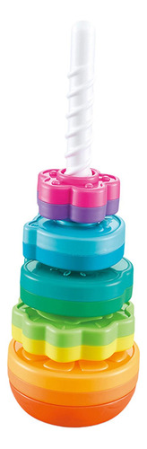 Juguete De Apilamiento Montessori, Juguete 5 Ruedas